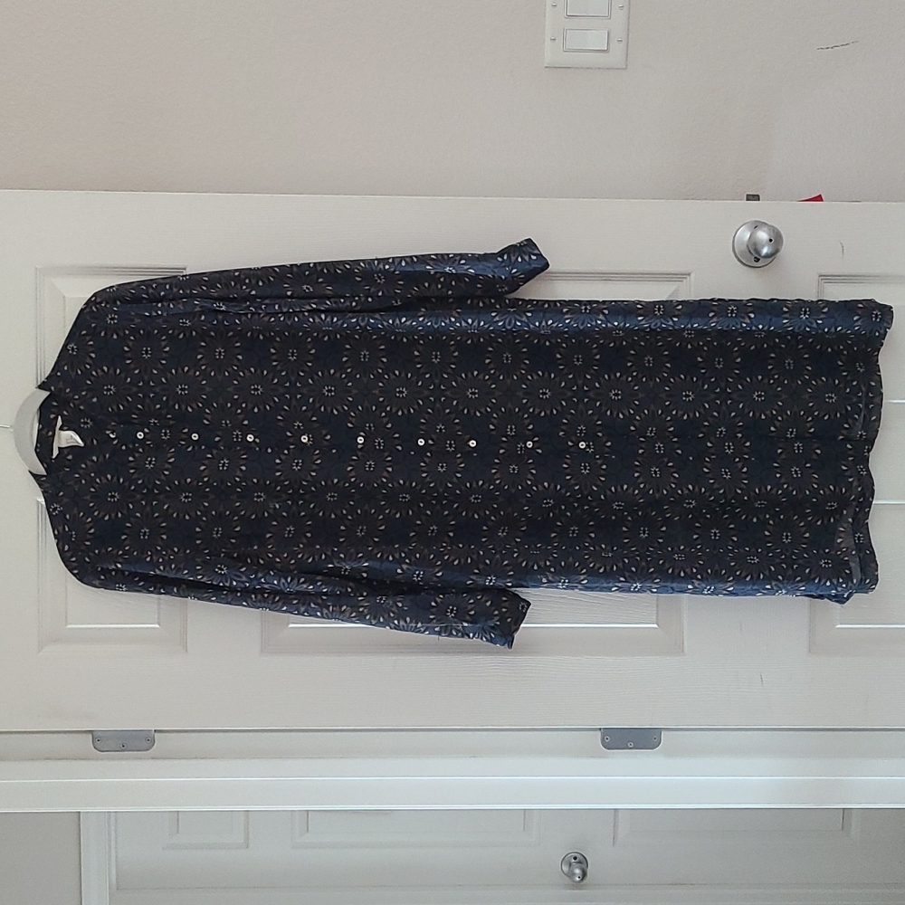 H&M Paisley Print Longline Tunic